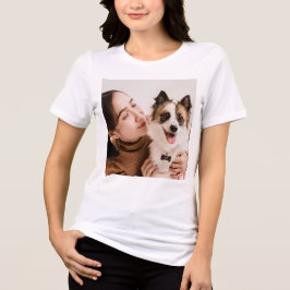 Triblenda Camiseta personalizada con foto de perro | 