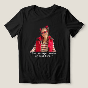 Triblenda Camiseta Personalizada con Foto y Frase