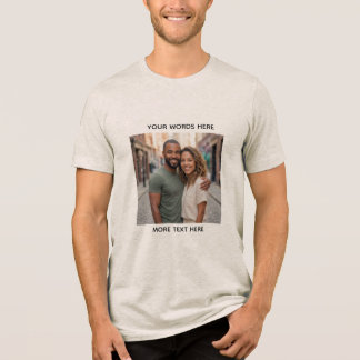 Triblenda Camiseta Personalizada con Foto y Texto | Subir 