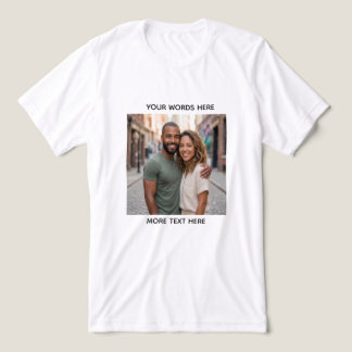 Triblenda Camiseta Personalizada con Foto y Texto | Subir 