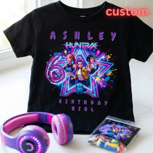 Triblenda Camiseta Personalizada de Anime Chica K-pop Cumple