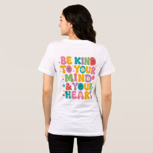 Triblenda Camiseta Personalizada Groovy Be Kind To Your Mind