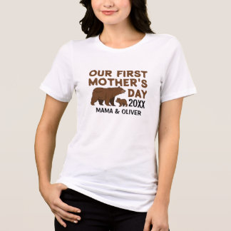 Triblenda Camiseta personalizada para mamá y niño