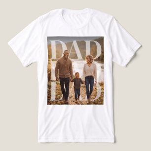 Triblenda Camiseta PhotoPop Papá con Foto de Familia Persona