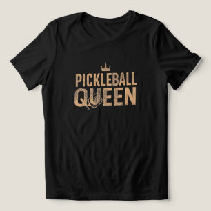 Triblenda Camiseta Pickleball Queen 👑🏓 Divertido Juego d