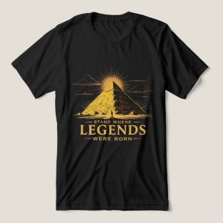 Triblenda Camiseta Pirámide de Egipto Legado Perdura