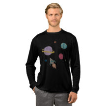 Camiseta Planetas en el espacio