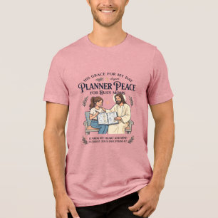 Triblenda Camiseta Planificadora de Mama Educadora en Casa J