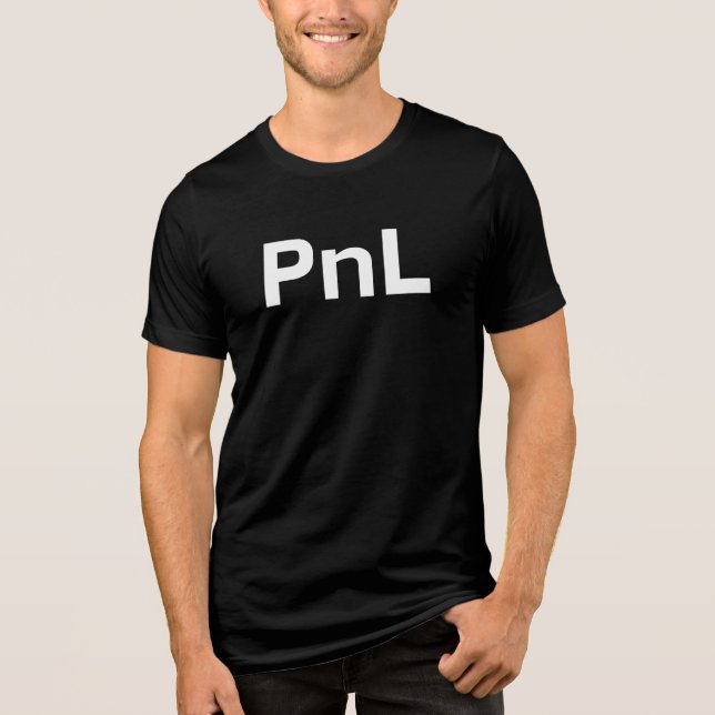 Triblenda Camiseta Pnl, basada en texto (Anverso)
