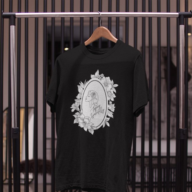Triblenda Camiseta Pretty Aging Gracefully (Subido por el creador)