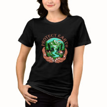 Camiseta Proteger la Naturaleza de la Tierra