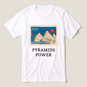Triblenda Camiseta Pyramid Power – Diseño Egipcio Icónico