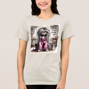Triblenda Camiseta Quirky Hippie Moda