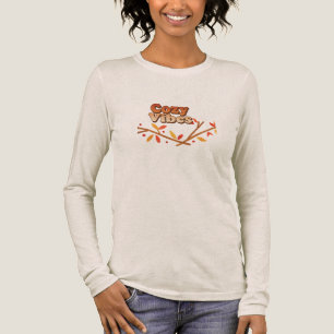 Triblenda Camiseta retro "Cosy Vibes" Gradiente de otoño F