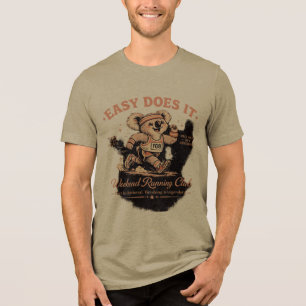 Triblenda Camiseta Retro Koala del Club de Corredores de Fin