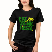 Camiseta Retro Mínima Fiesta Come Bebe