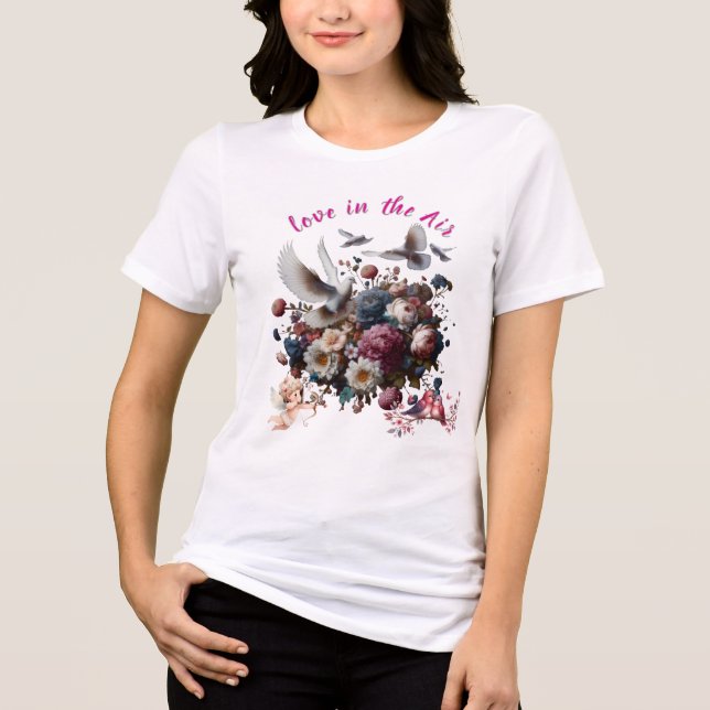 Triblenda Camiseta Romántica  (Anverso)