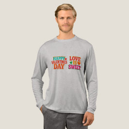 Triblenda Camiseta Romántica del Día de San Valentín