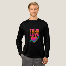 Triblenda Camiseta Romántica del Día de San Valentín
