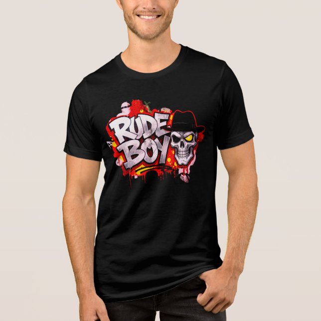 Triblenda Camiseta Rude Boy  (Anverso)