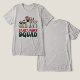 Triblenda Camiseta Santa Paws Squad