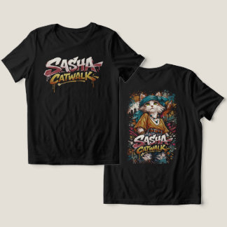 Triblenda Camiseta Sasha Catwalk Y2K Graffiti