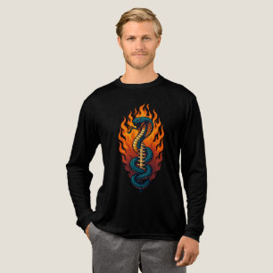 Triblenda Camiseta Serpiente Kundalini - Serpiente Espiritua
