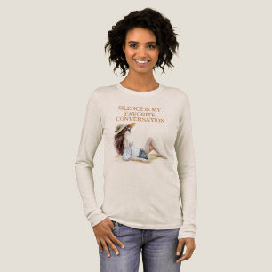 Triblenda Camiseta silenciosa de niña