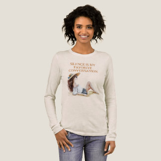 Triblenda Camiseta silenciosa de niña