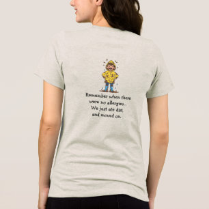 Triblenda Camiseta Sin alergias