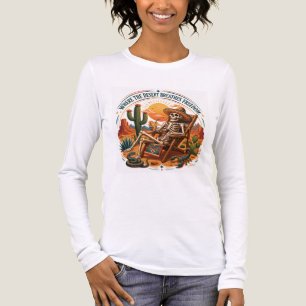 Triblenda Camiseta Skeleton Desert Freedom