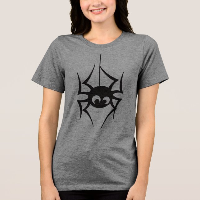 Triblenda Camiseta Spider Halloween (Anverso)