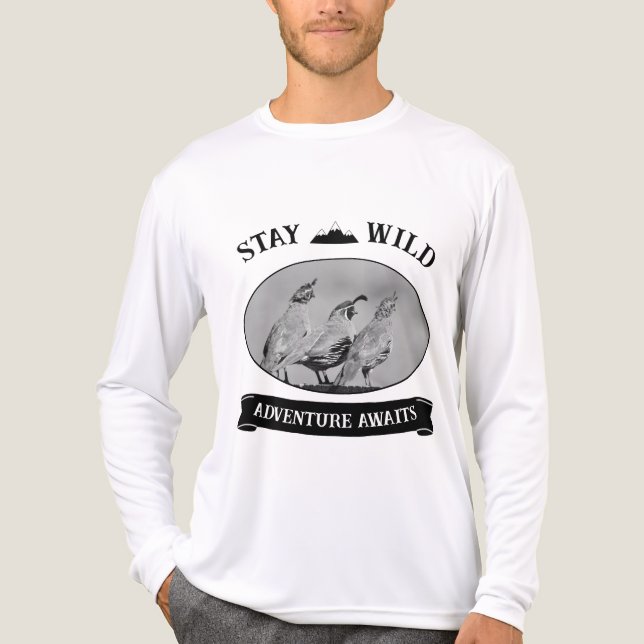 Triblenda Camiseta Stay Wild (Anverso )