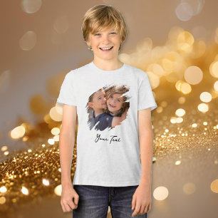 Triblenda Camiseta suave de algodón para niños y adolescente