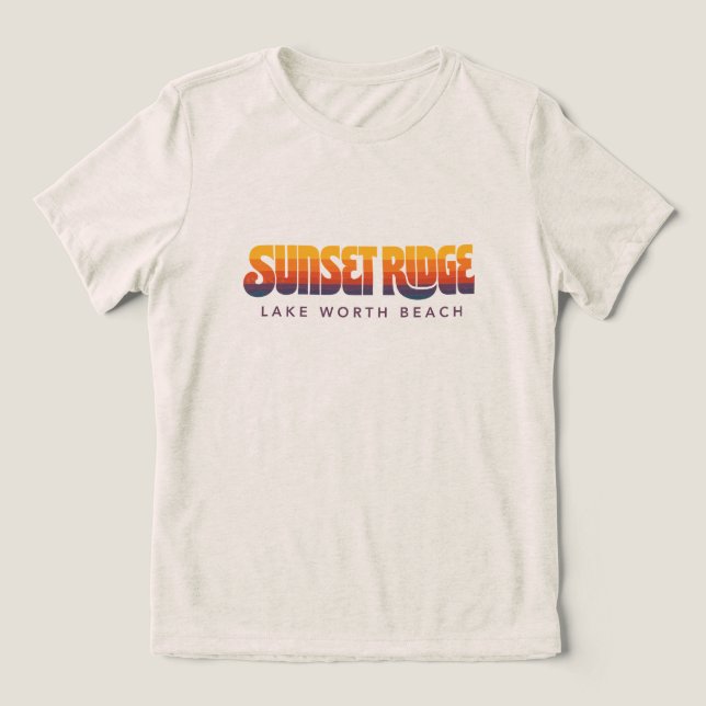 Triblenda Camiseta Sunset Ridge (Diseño delantero )