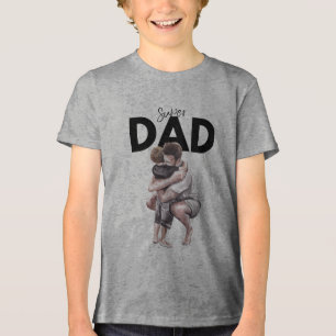 Triblenda Camiseta Super Papá Para Niños