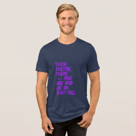 Triblenda Camiseta There, Their / Your, You're