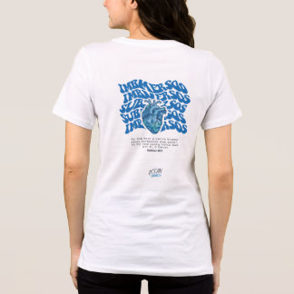Triblenda Camiseta tipográfica Sub Mer SOS | Abstracto Mínim