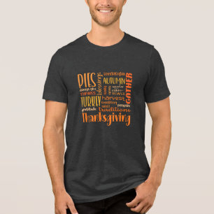 Triblenda Camiseta tradicional de los hombres del Día de Acc