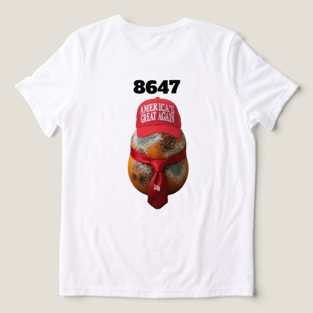 Triblenda Camiseta Tri-Blend 8647 (Diseño Reverso )