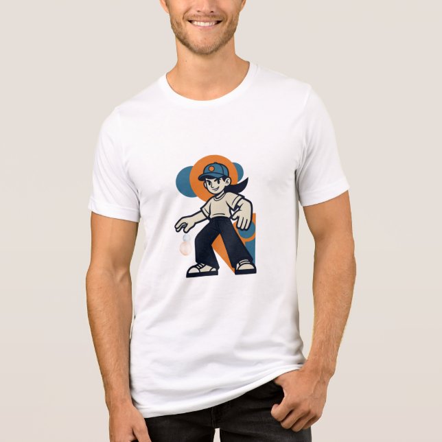 Triblenda Camiseta Tri-blend Bella+Canvas (Anverso)