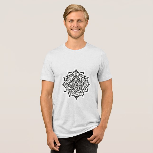 Triblenda Camiseta Tri-blend Bella+Canvas (Anverso Completa)