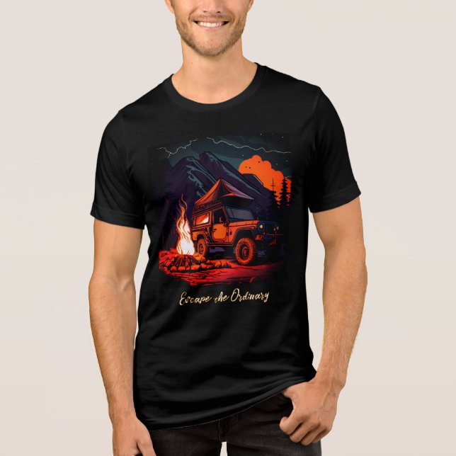 Triblenda Camiseta Tri-blend Bella+Canvas (Anverso)