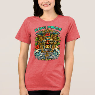 Triblenda Camiseta Tri-blend Bella+Canvas, Blanca, Adulto S