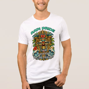 Triblenda Camiseta Tri-blend Bella+Canvas, Blanca, Talla S A