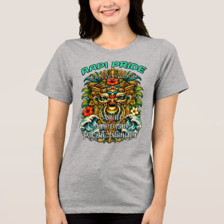 Triblenda Camiseta Tri-blend Bella+Canvas, Blanca, Talla S A