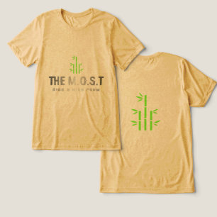 Triblenda Camiseta Tri-blend Bella+Canvas (Mostaza)