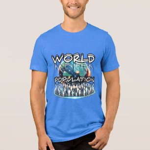 Triblenda Camiseta Tri-blend Bella+Canvas, Trible Negro Sóli