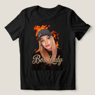 Triblenda Camiseta Tri-Blend Boss Lady