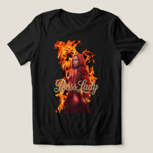 Triblenda Camiseta Tri-Blend Boss Lady